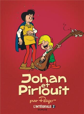 Couverture du livre « Johan et Pirlouit : Intégrale vol.2 : Tomes 4 à 6 » de Peyo aux éditions Dupuis