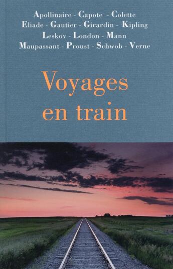 Couverture du livre « Voyages en train » de  aux éditions L'herne