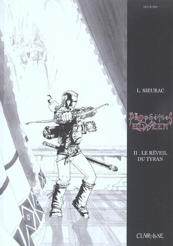 Couverture du livre « Les prophéties Elween T.2 ; le réveil du tyran » de Laurent Sieurac aux éditions Clair De Lune