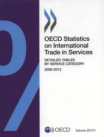 Couverture du livre « Oecd statistics on international trade in services 2008-2012 » de Ocde aux éditions Ocde