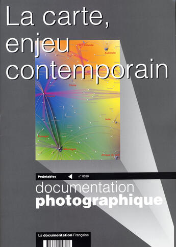 Couverture du livre « La carte, enjeu contemporain » de  aux éditions Documentation Francaise