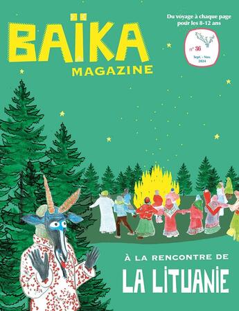 Couverture du livre « Baïka n°Lituanie » de Lola Oberson et Noemie Monier et Kotryna Zyle et Monika Vanaviciene aux éditions Salmantina