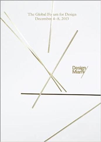 Couverture du livre « Design Mami 2013 catalogue » de  aux éditions Dap Artbook