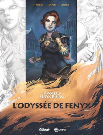 Couverture du livre « Immortals fenyx rising Tome 1 : l'odyssée de Fenyxt.1 » de Nykko et Looky et Siamh aux éditions Glenat