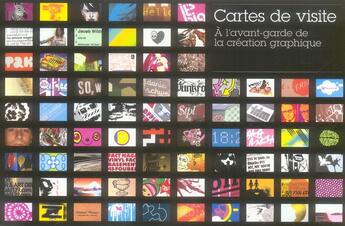 Couverture du livre « Cartes de visites. à l'avant-garde de la création graphique » de  aux éditions Pyramyd