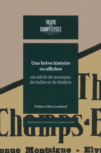Couverture du livre « L'histoire en affiches » de Nathalie Sergent aux éditions Verlhac