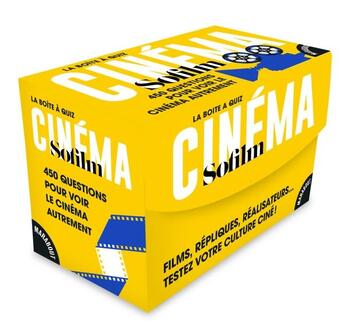 Couverture du livre « La boîte à quiz cinéma ; sofilm » de So Press aux éditions Marabout