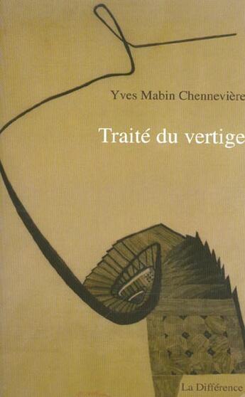 Couverture du livre « Traite du vertige » de Mabin-Chenneviere Y. aux éditions La Difference