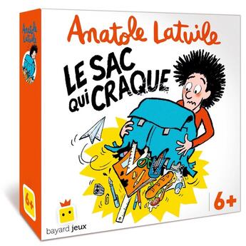 Couverture du livre « Jeu anatole latuile - le sac qui craque » de Anne Didier aux éditions Bayard Jeux