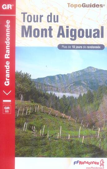 Couverture du livre « Tour du mont aigoual 2006- 30-48 - gr6-gr66 - 632 » de  aux éditions Ffrp