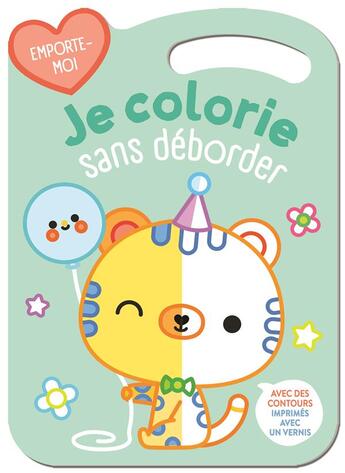 Couverture du livre « 2+ le chat coloriage » de  aux éditions Yoyo Books