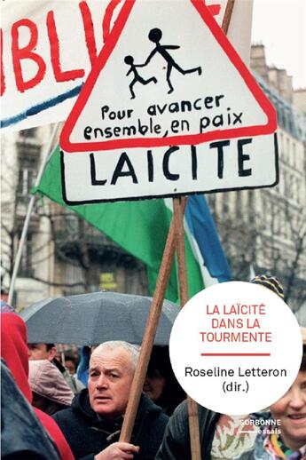 Couverture du livre « La laïcité dans la tourmente » de Roseline Letteron aux éditions Sorbonne Universite Presses