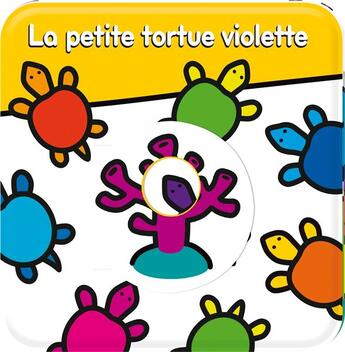 Couverture du livre « La petite tortue violette » de Paquerette/Olivares aux éditions Quatre Fleuves