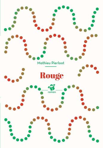 Couverture du livre « Rouge » de Mathieu Pierloot aux éditions Thierry Magnier