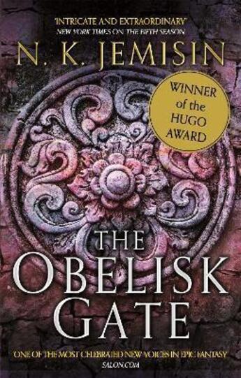 Couverture du livre « THE OBELISK GATE - THE BROKEN EARTH TRILOGY 2 » de N. K. Jemisin aux éditions Orbit Uk