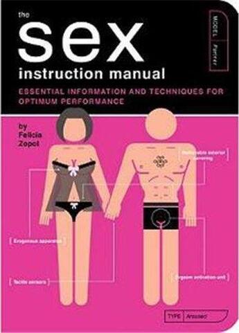 Couverture du livre « The sex instruction manual » de Felicia Zopol aux éditions Random House Us