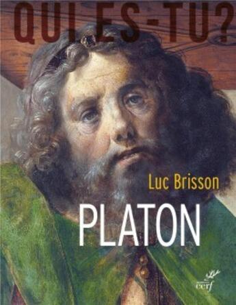 Couverture du livre « Platon » de Luc Brisson aux éditions Cerf