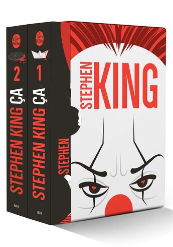 Couverture du livre « Ça ; Tome 1 et Tome 2 » de Stephen King aux éditions Le Livre De Poche