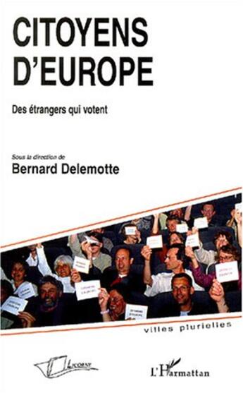 Couverture du livre « Citoyens d'Europe » de  aux éditions Licorne