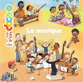 Couverture du livre « La musique » de Stephanie Ledu et Dider Balicevic aux éditions Milan