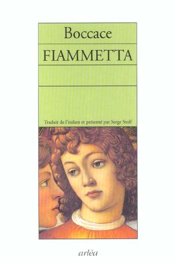 Couverture du livre « Fiammetta » de Boccace aux éditions Arlea
