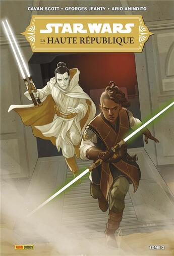 Couverture du livre « Star Wars, la haute république - les aventures Tome 2 » de Cavan Scott et Georges Jeanty et Ario Anindito aux éditions Panini