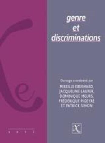 Couverture du livre « Genre et discrimination » de  aux éditions Ixe