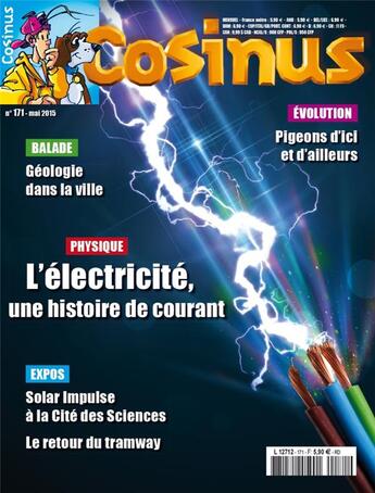 Couverture du livre « Cosinus n 171 l'electricite mai 2015 » de  aux éditions Cosinus