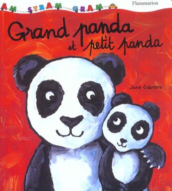 Couverture du livre « Grand panda et petit panda » de Jane Cabrera aux éditions Pere Castor