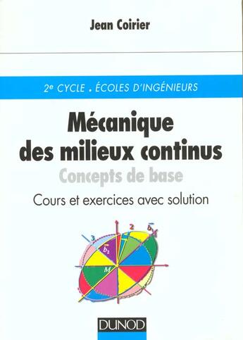 Couverture du livre « Mecanique des milieux continus » de Jean Coirier aux éditions Dunod