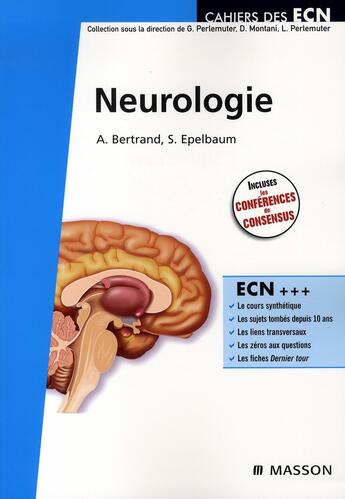 Couverture du livre « Neurologie » de Anne Bertrand et Stephane Epelbaum aux éditions Elsevier-masson