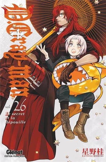 Couverture du livre « D.Gray-Man Tome 26 : le secret et la dépouille » de Katsura Hoshino aux éditions Glenat