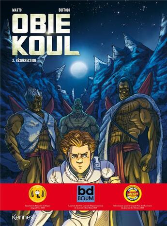 Couverture du livre « Obie Koul Tome 3 : résurrection » de Pierre Makyo et Alessia Buffolo aux éditions Les 3 As