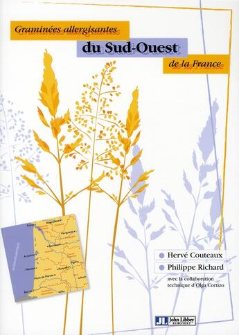 Couverture du livre « Graminées allergisantes du sud-ouest de la france » de Couteaux H Rich aux éditions John Libbey