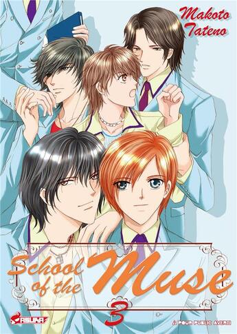 Couverture du livre « School of the muse t.3 » de Makoto Tateno aux éditions Crunchyroll