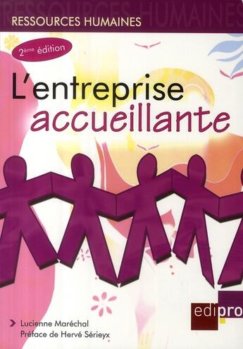 Couverture du livre « L'entreprise accueillante (2e édition) » de Lucienne Marechal aux éditions Cci De Liege Edipro