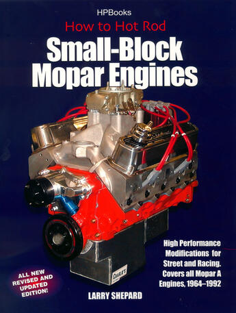 Couverture du livre « Hot Rod Small Block Mopar Engines HP1405 » de Shepard Larry aux éditions Penguin Group Us