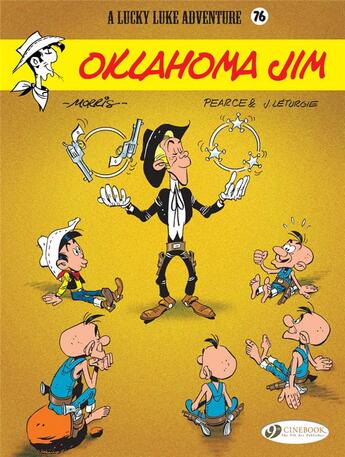 Couverture du livre « Lucky Luke t.76 : Oklahoma jim » de Jean Leturgie et Pearce et Morris aux éditions Cinebook