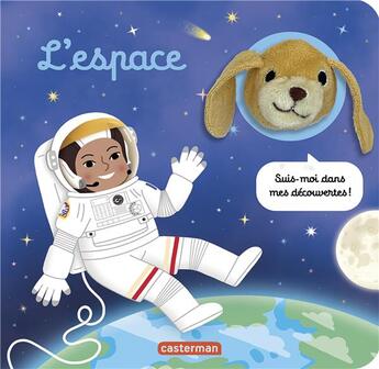 Couverture du livre « Les doudous doc - l'espace » de Helene Chetaud aux éditions Casterman