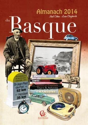 Couverture du livre « Almanach du Basque 2014 » de Mixel Esteban et Lucien Etxezaharreta aux éditions Communication Presse Edition