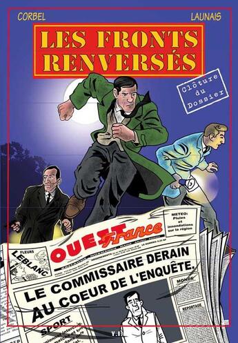 Couverture du livre « Les fronts renversés Tome 2 » de Cyrille Launais et Marek Corbel aux éditions Yil