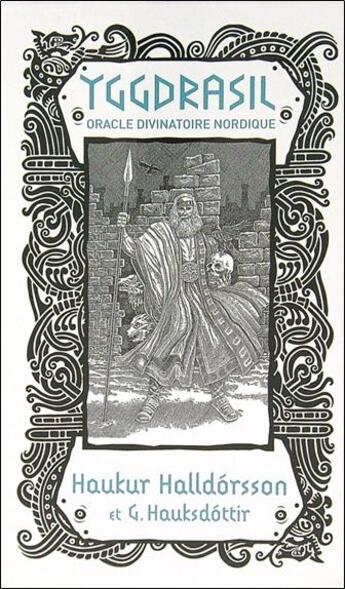 Couverture du livre « Yggdrasil : oracle divinatoire nordique » de Haukur Halldorsson aux éditions Vega