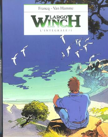 Couverture du livre « Largo Winch ; INTEGRALE VOL.1 ; T.1 A T.4 ; l'héritier ; le groupe W ; O.P.A. ; business blues » de Jean Van Hamme et Philippe Francq aux éditions Niffle