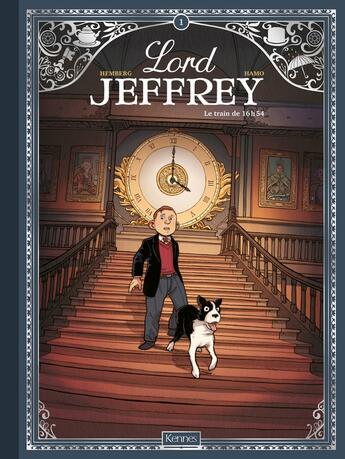 Couverture du livre « Lord Jeffrey Tome 1 : le train de 16h54 » de Hamo et Joel Hemberg aux éditions Les 3 As