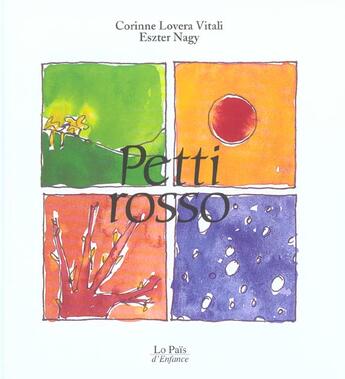 Couverture du livre « Pettirosso » de Corinne Lovera Vitali et Eszter Nagy aux éditions Rocher