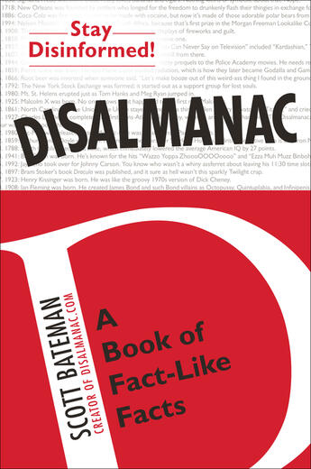 Couverture du livre « Disalmanac » de Bateman Scott aux éditions Penguin Group Us