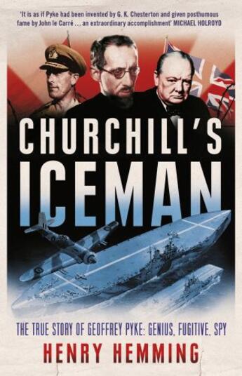 Couverture du livre « Churchill's Iceman » de Hemming Henry aux éditions Random House Digital