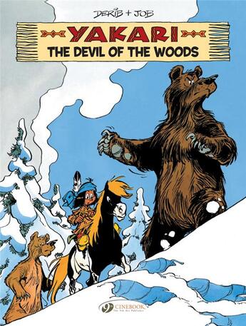 Couverture du livre « Yakari t.19 ; the devil of the woods » de Derib et Job aux éditions Cinebook