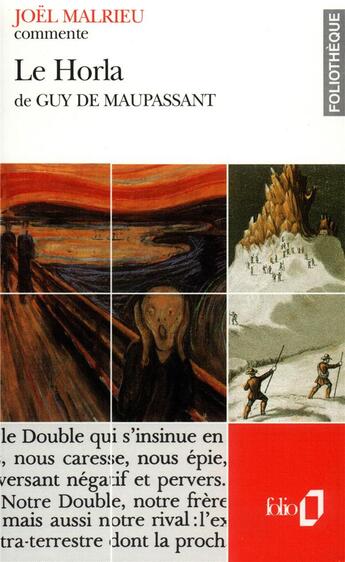 Couverture du livre « Le Horla de Guy de Maupassant (Essai et dossier) » de Joël Malrieu aux éditions Folio