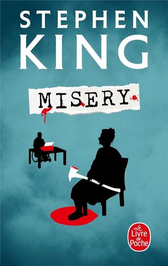Couverture du livre « Misery » de Stephen King aux éditions Le Livre De Poche